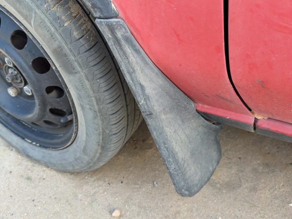 1987-1988 Toyota FX Driver Left Moulding From Fender OEM Mud Flap — photo 4