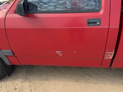 1991 Dodge Dakota Front Door LH Red