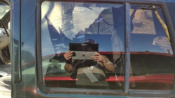 1990-1995 Nissan Pathfinder Driver Left Rear Side Window Door Glass Oem Back — photo 2