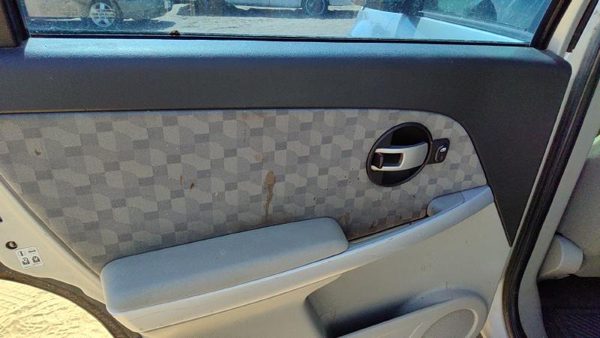 07-08 Chevy Equinox Driver Left Rear Door Trim Panel With Switches Back Gray 14B — photo 4