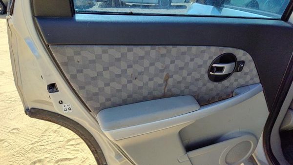 07-08 Chevy Equinox Driver Left Rear Door Trim Panel With Switches Back Gray 14B — photo 3
