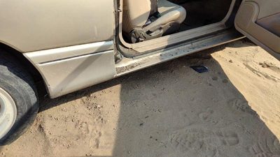 93 Sc2 Coupe Passenger Right Lower Rocker Panel Moulding Side Skirt Oem Gold