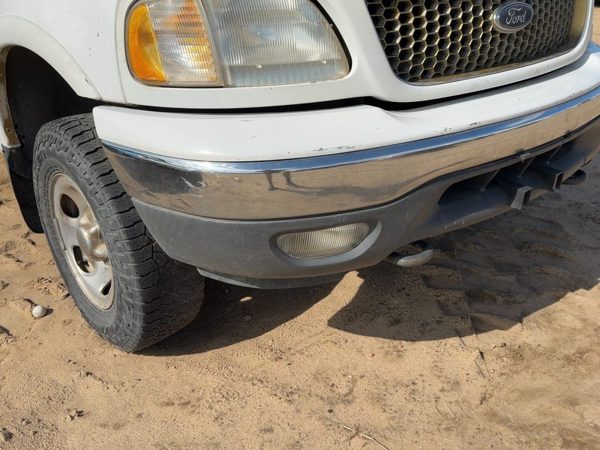 1999-2004 Ford F150 Front Bumper With Brackets Assembly Oem White Yz Xl3Z17757Aa — photo 4