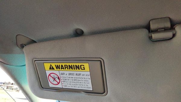 2001-2005 Hyundai Xg350 Driver Left Sun Visor Oem 8520139810Zq — photo 5