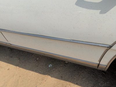 1986 Oldsmobile 98 Driver Left Rear Upper Moulding From Door Oem Back