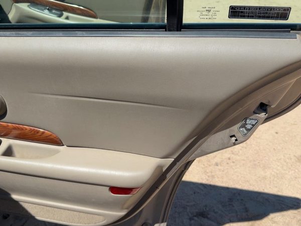 00-03 Lesabre Passenger Rear Door Trim Panel With Switches Neutral Taupe 56B — photo 2