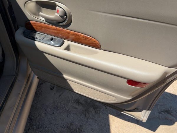 00-03 Lesabre Passenger Rear Door Trim Panel With Switches Neutral Taupe 56B — photo 6