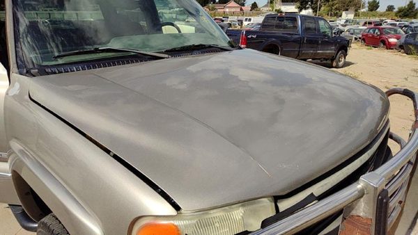 2002 GMC Sierra 2500 HD Hood 11U Pewter Metallic 11U Clean - No Hail — photo 2