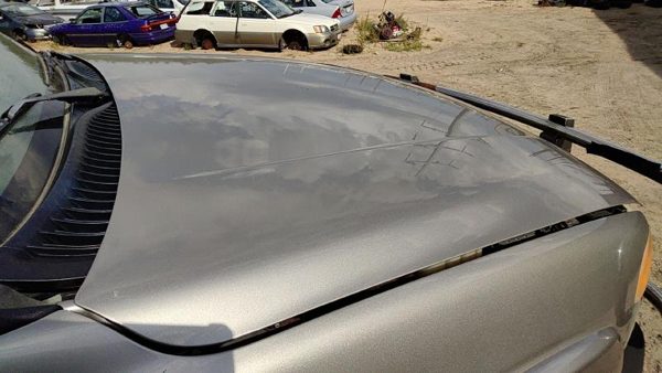 2002 GMC Sierra 2500 HD Hood 11U Pewter Metallic 11U Clean - No Hail — photo 3