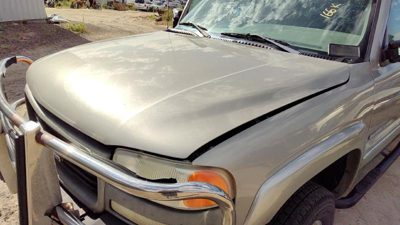 2002 GMC Sierra 2500 HD Hood 11U Pewter Metallic 11U Clean - No Hail