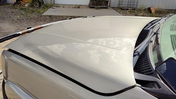 2002 GMC Sierra 2500 HD Hood 11U Pewter Metallic 11U Clean - No Hail — photo 4
