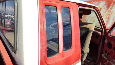 1980-1991 Ford F150 Passenger Right Rear Quarter Glass Back Side Window Oem