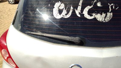 2007-2009 Nissan Versa Back Glass Wiper Arm Oem Rear Window Blade Liftgate Hatch