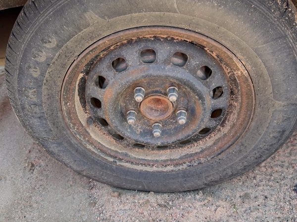 1983-1996 Buick Century 14" Steel Wheel Oem Factory 14 Hole Rim 09592058 — photo 2