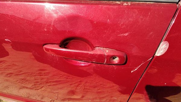 2006-2012 Ford Fusion Driver Left Front Outside Door Handle Oem Red U6 — photo 2