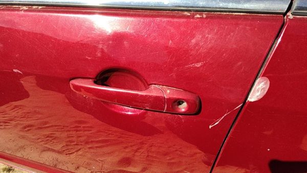 2006-2012 Ford Fusion Driver Left Front Outside Door Handle Oem Red U6 — photo 1