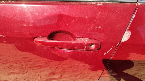 2006-2012 Ford Fusion Driver Left Front Outside Door Handle Oem Red U6 — photo 3