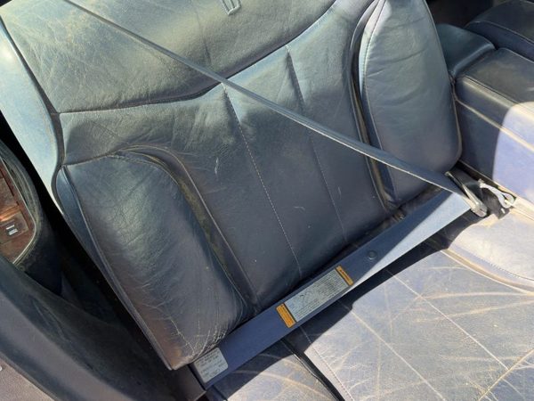 90-97 Town Car Passenger Right Front Seat Belt Retractor Oem Shoulder Blue Dp — photo 4