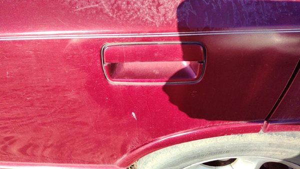 96-99 Olds 88 Driver Left Rear Outside Door Handle Oem Back Red — photo 2