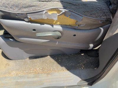 1999 Chrysler Town & Country Driver Left Side Seat Trim Panel Oem Taupe All5