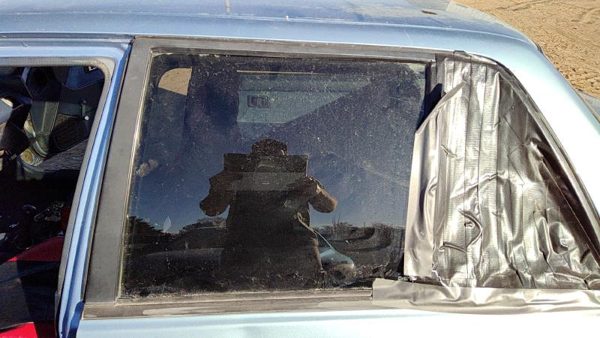 1988-1991 Honda Civic Driver Left Rear Side Window Door Glass Oem Back Sedan — photo 2