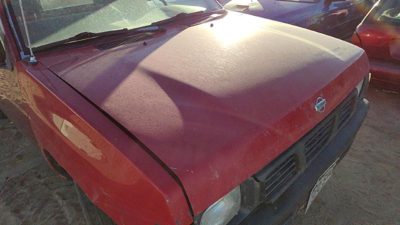 1997 Nissan Pickup Hood Red 6510055G31