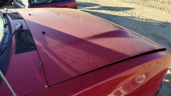 1997 Nissan Pickup Hood Red 6510055G31 — photo 4