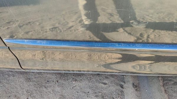 98-04 Intrepid Passenger Right Front Moulding From Door Trim Steel Blue Pbq — photo 2