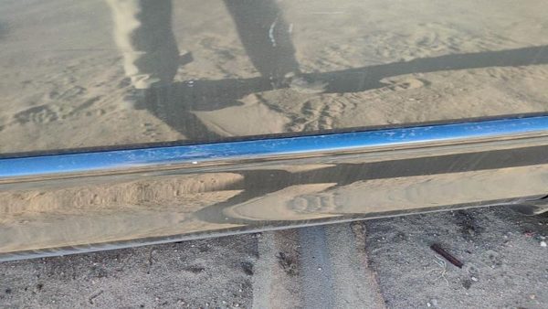 98-04 Intrepid Passenger Right Front Moulding From Door Trim Steel Blue Pbq — photo 4