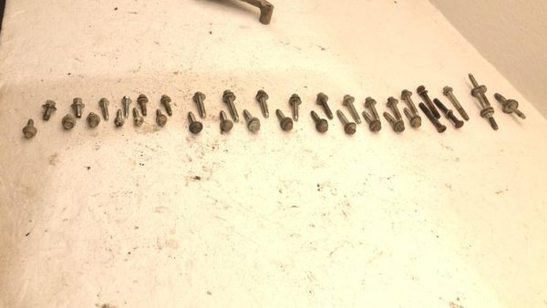 2011-22 Ford F250 Super Duty 6.2L Set Of Bolts For Timing Cover With Bracket Oem — photo 3