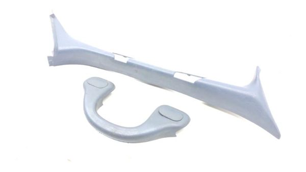 1999 Ford F250 Super Duty Passenger Right A Pillar Trim Post Panel Oem Blue — photo 4