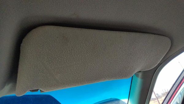 93-96 Olds 88 Passenger Right Sun Visor Oem Gray — photo 2