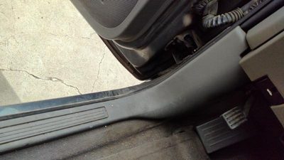 2009-2017 Chevy Traverse Driver Left Lower Kick Trim Panel Oem Gray