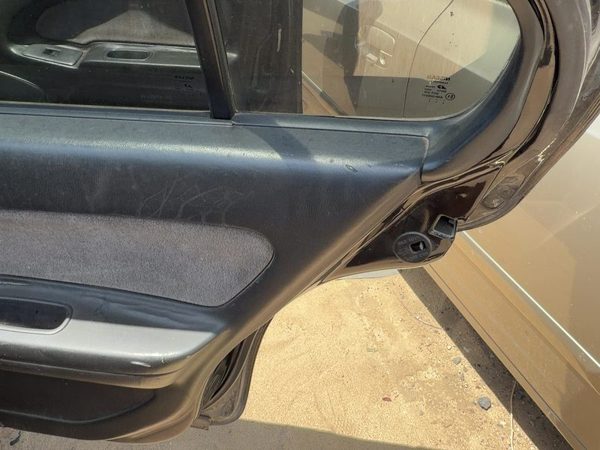 1998 Nissan Maxima Passenger Right Rear Door Trim Panel With Switches Back Black — photo 2