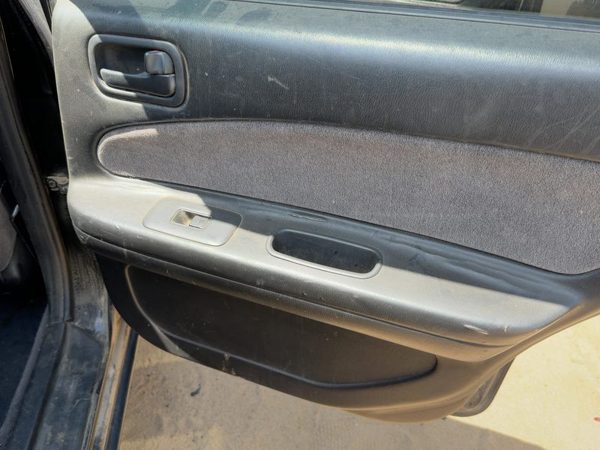 1998 Nissan Maxima Passenger Right Rear Door Trim Panel With Switches Back Black — photo 4
