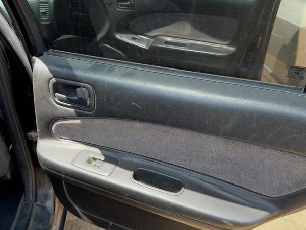1998 Nissan Maxima Passenger Right Rear Door Trim Panel With Switches Back Black — photo 6