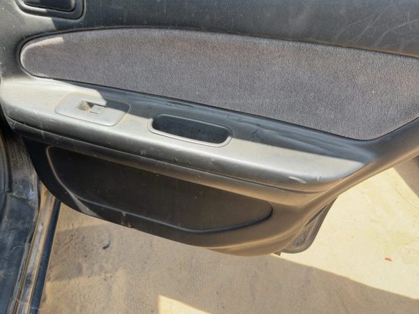 1998 Nissan Maxima Passenger Right Rear Door Trim Panel With Switches Back Black — photo 8