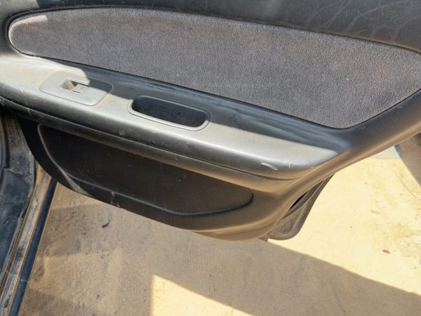 1998 Nissan Maxima Passenger Right Rear Door Trim Panel With Switches Back Black — photo 7