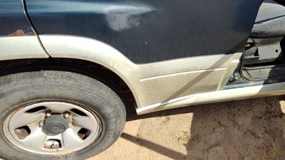 96-97 Suzuki Sidekick Passenger Right Rear Moulding From Door Back Trim Strip