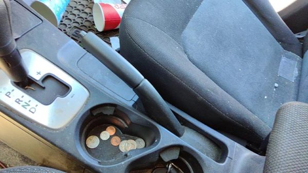 2004 Mitsubishi Outlander Emergency Brk. Parking Brake Handle Assembly OEM — photo 3