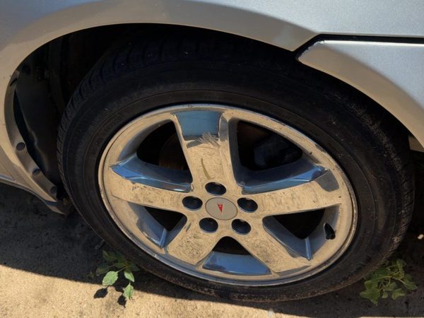 2005-2009 Pontiac G6 17" Wheel Oem Factory 5 Spoke Rim #1 17X7 Bright Chrome — photo 1