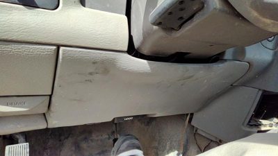 04-05 Ram 2500 Lower Dash Under Column Knee Bolster Trim Panel Oem Taupe L5