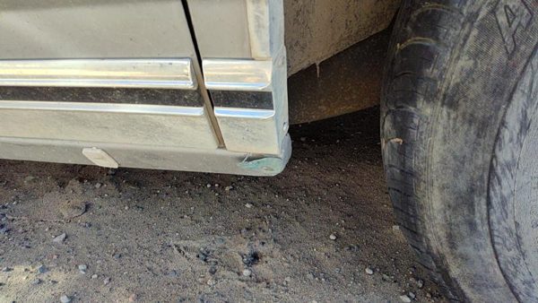 1983-1987 Mercury Grand Marquis Driver Left Rear Moulding On Quarter Panel Oem — photo 3