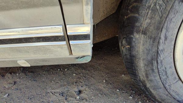 1983-1987 Mercury Grand Marquis Driver Left Rear Moulding On Quarter Panel Oem — photo 2