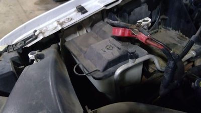 98-08 Ford F150 Windshield Washer Fluid Reservoir With Pump Wiper Tank Bottle