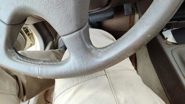 1993 Infinity G20 Steering Wheel OEM Brown — photo 5
