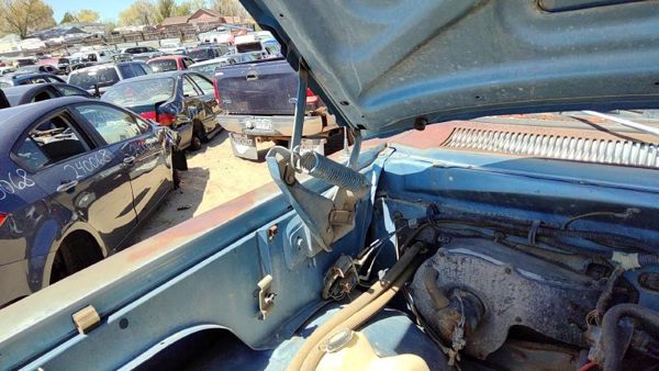1978-1993 Dodge Ram W150 Passenger Right Hood Hinge Assembly Oem Blue 55027100 — photo 6