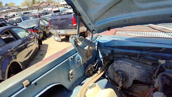 1978-1993 Dodge Ram W150 Passenger Right Hood Hinge Assembly Oem Blue 55027100 — photo 4