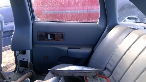 94 Chevy Caprice Passenger Right Rear Inside Door Trim Panel Only Oem Back Blue — photo 1