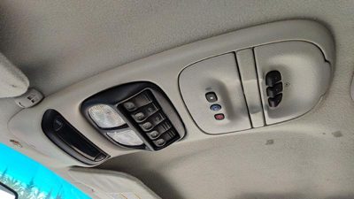 00-04 Venture Center Overhead Console Oem Dome Light Map Lamp Cubby Gray 14D